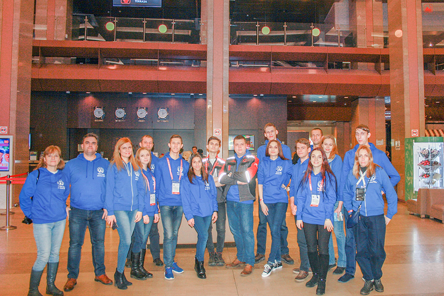 �������� ����� �������� � ������ ������������� ���������� WorldSkills